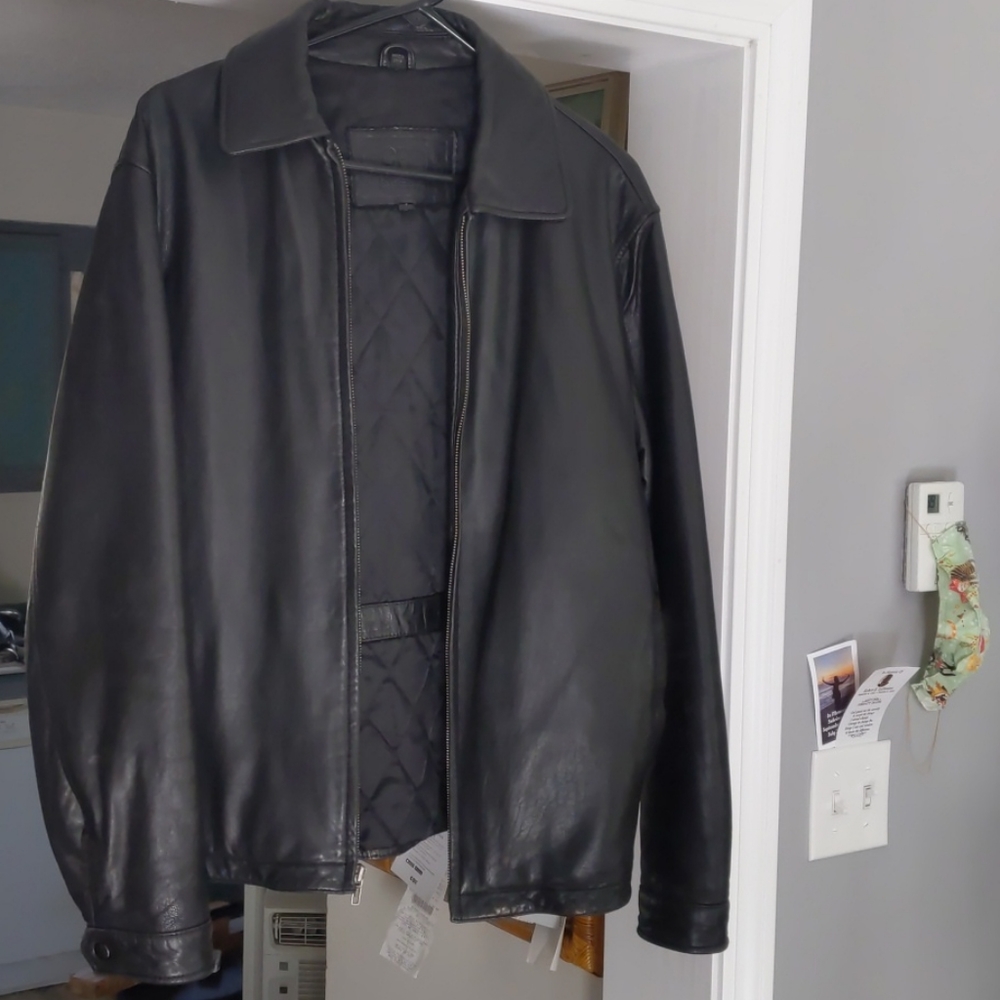 Leather jacket